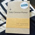 The Christian Journal Co. Daily Christian Planner A5 Beige Hardcover Patterned