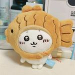 10cm Chiikawa Hachiware Usagi Taiyaki Series Plush Doll Keychain Plush Pendant
