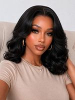 Body Wave Bob Wig Human Hair 4x4 HD Lace Closure Glueless Wig for Black Women