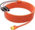 Solar Extension Cable Solar Connector to XT60 Power Cable 3M, 12AWG Solar Charge