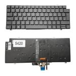 New Dell Latitude 5420 5430 7420 7520 Backlit Keyboard 0G7FK7 UK Layout
