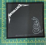Metallica Black Album Cover Woven Sew On Patch Officially Licensed Patch