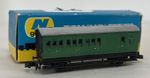VINTAGE GRAHAM FARISH N GAUGE NR51 GN 4 WHEEL SOUTHERN RAIL SR COACH BOXED