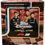 Topps Chrome F1 Formula 1 Logofractor Edition 2025 New Sealed In Hand Free 🚚