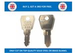 ALARM SWITCH KEYS PROTEC KENTEC EURO LOCKS RAMTECH  # 801-1000