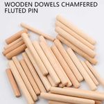 Chamfered Fluted Pin Wood Dowels Ø5mm 6mm 8mm 10mm 12mm Wooden Dowels