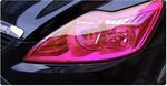 PINK HEADLIGHT TINT 30CM X 100CM