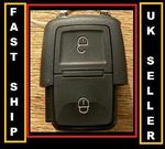 FOR Volkswagen key fob case 2 Button GOLF MK4 SEAT POLO 