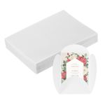120 Pack Vellum Paper 5x7 Inch Vellum Jackets Round Envelopes