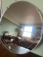 Antique Art Nouveau Mirror