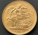 1962 Full Gold Sovereign