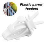 5-50PCS Bird Food Clips Cuttlefish Bone Fruit Vegetable Clip Holder For Parrot