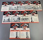 11 Man Utd United Review Programmes 1955-66 FA Cup Vintage Collection
