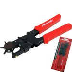 Neilsen Hole Making Punch Pliers Leather Belt Tool Heavy Duty Kit 6 Sizes