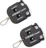 2X Golf Stroke Clicker Counter Score Indicator Portable Handy Tally Dial Reset