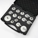 15Pcs Master Cylinder Adapter Set Leakproof Brake Fluid Bleeder for Brake Change