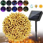 Outdoor Solar Power Fairy String Lights Waterproof 100-500 LED Outdoor Garden