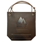 Leather Carving Whittling Bib | Handmade Waxed Leather | Chest & Leg Protection