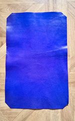 Purple Leather Hide/Sheet 40x25cm Panel Craft Piece for Leathercraft Projects