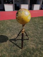 Rotating Educational World Globe with Metal Arc and Tripod Stand – Stylish Home