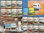 Car Stamp Set/Sets MNH Leaders of the World AUTO 100 Stamps / Cars / Automobiles