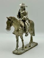 CAVALRY OFFICER-17thC English Civil War or Thirty Years' War era.- 54MM METAL