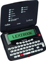 LEXIBOOK CR753E Collins Bradfords Electronic CROSSWORD Solver Spellcheck Games