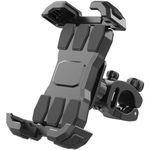 Bike Phone Holder Shockproof with Automatic Lock and 360 Degree Rotation