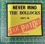 Sex Pistols Never Mind The Bo**Ocks Woven Sew On Patch Officially Licensed