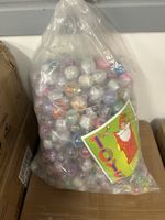 50 x (28-35mm) mixed toys inside vending capsules, ideal party bag fillers
