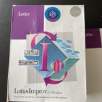 Lotus Improv 2.0 Software for Windows (1983) | 5 x 3.5" Discs still sealed 