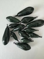 FISHING WEIGHTS ARSLEY BOMB PACK 10 X 1/3oz Weights.