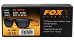 Fox Collection Polarised Sunglasses Black Orange Grey Lens Fishing CSN054 UV400