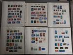 South Africa Stamps 1937-1973 Six Pages Of Various Used Stamps As Scans.