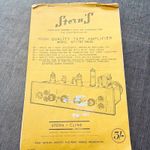 Stern HF/TR3 (MKII) Tape Tube Amplifier Kit w/ Assembly Data & Diagrams Booklet