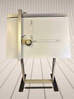 Fully Adjustable Architects Drawing Board For Sale.