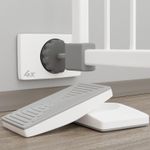 Hoffenbach Germany Wall Protection Pads, White Rubber, 4 Pieces Square, Universa