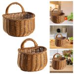 Wall Hanging Baskets Kitchen Storage Basket for Magazines Potato Toiletries