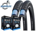 2 x Schwalbe Marathon Plus Smartguard 700 x 35c Cycle Tyre  Plus Presta Tubes