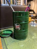 Castrol Oil Drum Classic Green Mini Oil Barrel With Lid