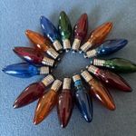 15 x 3.6Volt NOMA Christmas light bulbs replacement - blue orange green and red.