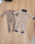 2x Next Baby Size 12-18 Months Babygrow Outfits