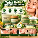 Total Relief Magnesium Cream, Nerve Relief Magnesium Soothing Cream UK