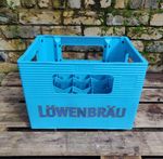 Lowenbrau German Plastic Craft Beer Crate - Mancave Lager