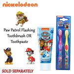 2-pack Paw Patrol Toothbrush Red & Blue Super Soft Bristles For 4-6 Years Old