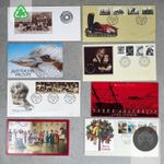 Australia First Day Cover and Stamp Packs 80’ & 90’s [1985 - 1991] Lot x8 ✉️📮