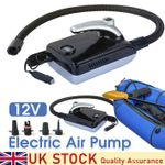 12V Intelligent SUP Air Pump 20PSI Paddle Board High-Pressure Electric Pum