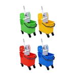 Mop Bucket, Kentucky Mop Bucket with Wringer, Heavy Duty, Colour coded-  25L