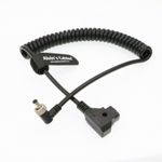 Power Cable for Atomos Video Device PIX-E7 D Tap to Right Angle Locking DC Black