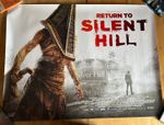 Return To Silent Hill UK D/S quad cinema poster (2025 Konami adaptation)